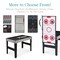 Best Choice Products 13-in-1 Combo Game Table Set w/ Ping Pong, Foosball, Basketball, Air Hockey, Archery